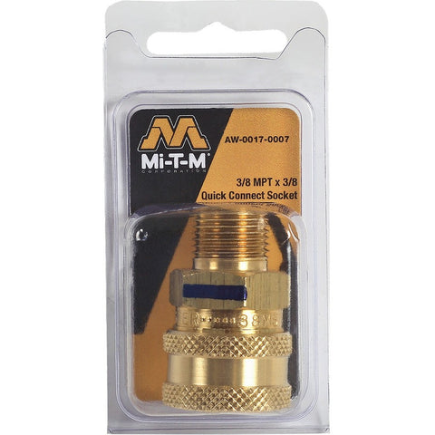 Mi-T-M AW-0017-0007 3/8 Male x 3/8 Socket - Packaged-1PK LANC-384570