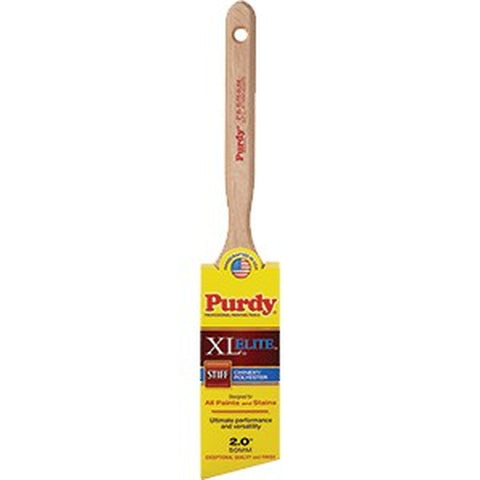 Purdy 144152520 2 Chinex/Polyester Stiff XL Elite Glide Angular Paint Brush-1PK LANC-4044