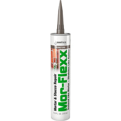 Sashco 15030 Ironstone 10.5 oz Mor-Flexx Mortar & Stucco Repair cartridge-12PK LANC-424434
