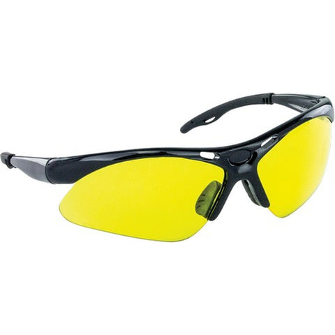 SAS 540-0205 Black Frame/Yellow Lens Diamondbacks Safety Eyewear-1PK LANC-425199