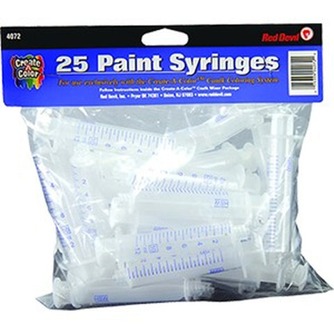Red Devil 4072 Create-A-Color Syringe (25pk) LANC-438316