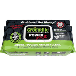 Crocodile Cloth 6500-080 10 x 15 PowerScrub Wipes 80ct-1PK LANC-439974