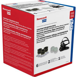 Honeywell RAP-74067 Large Silicone Respirator w/3 Sets of Cartridges/Filters Bonus Pack-1PK LANC-440165