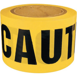 IPG 600CB 1000 3 x 1000' 2mil Yellow Caution Tape-1PK LANC-441427