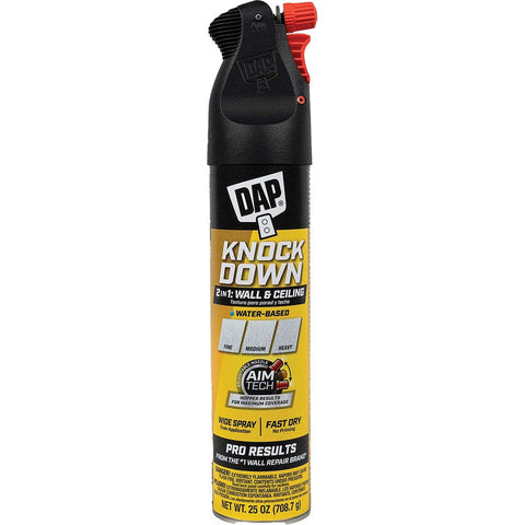 DAP 50010 25oz White Knockdown Water Base Spray Texture-1PK LANC-442763