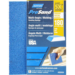 Norton 68464 180 Grit 5X ProSand Multi Angle Sanding Sponge-1PK LANC-443272