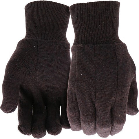 Boss B61061-L2P Lrg Brown Jersey Glove (2 pair pack)-1PK LANC-444497