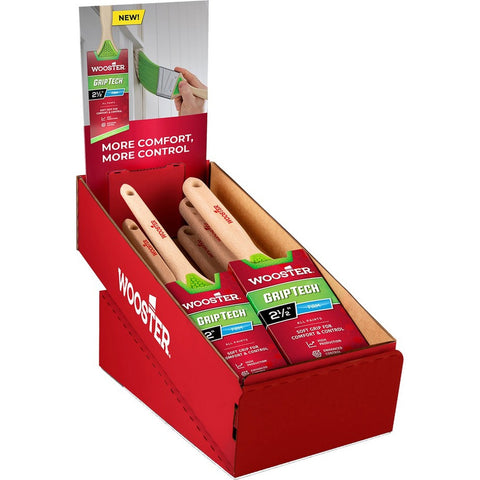Wooster P5411 Griptech Counter Box (3ea 5400 2 & 3ea 5401 2-1/2)-1PK