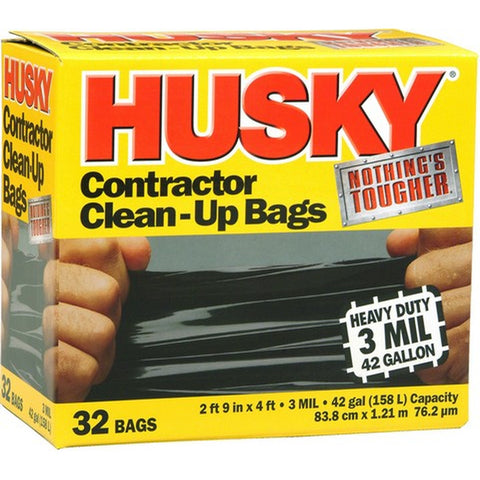 Poly-America HK42WC032B 42G 3mil Contractor Clean Up Bag 32Pk LANC-444811