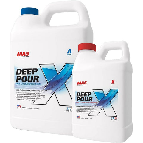 MAS Epoxies 30-460 1.5gal Kit Deep Pour X Epoxy Resin-1PK LANC-444976