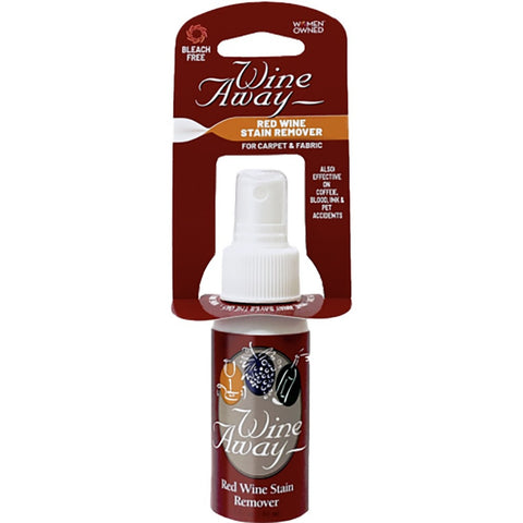 Wine Away 6602HC 2oz Red Wine Stain Remover Spray Bottle w/Hangable Header Card-1PK
