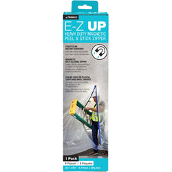 Trimaco 06188 E-Z Up Heavy Duty Magnetic Peel & Stick Zipper-1PK LANC-447374