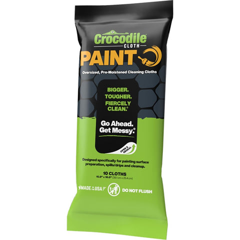 Crocodile Cloth 6920-010 10 x 15 Paint Pre-Moistened Cleaning Cloths (10pk) LANC-447690