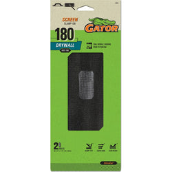 Gator 4019 100 Grit 4-1/4 x 11-1/4 Drywall Sanding Screen (2pk) LANC-447704