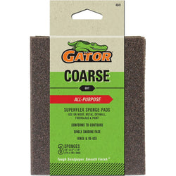 Gator 4641 Coarse 4-1/2 x 5-1/2 Sponge Sanding Pad (3pk) LANC-447716
