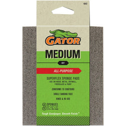 Gator 4642 Med 4-1/2 x 5-1/2 Sponge Sanding Pad (3pk) LANC-447717