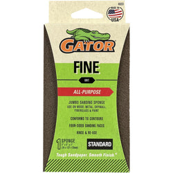 Gator 4633GA Fine 3 x 5 x 1 Jumbo Sanding Sponge All Purpose-1PK LANC-447747