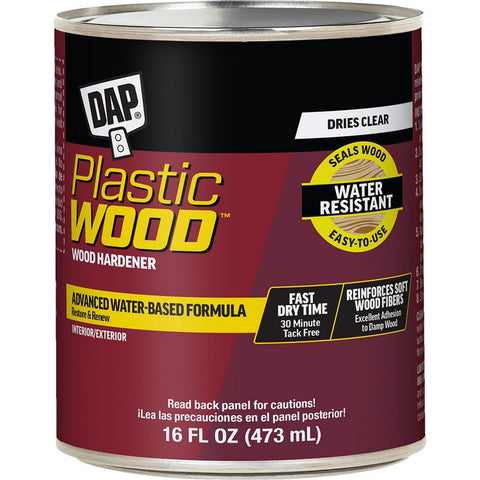 DAP 21000 16oz Plastic Wood Wood Hardener-1PK LANC-448036