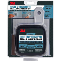 3M SHK-KIT 8oz High Strength Small Hole Repair Kit Spackling Compound-1PK LANC-449241