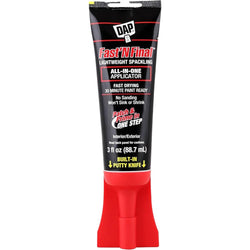 Dap 12321 3oz Fast N Final Lightweight Spackling w/ Built in Putty Knife-1PK