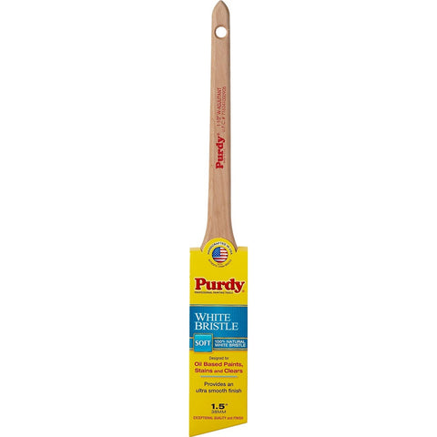 Purdy 145024415 1-1/2 100% Natural White Bristle Soft Adjutant Angular Paint Brush-1PK LANC-4566