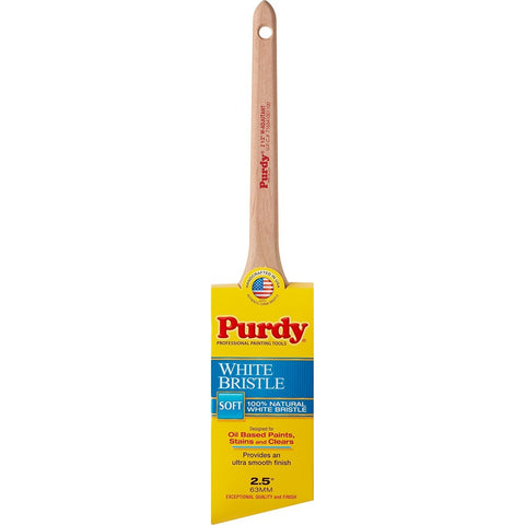 Purdy 145024425 2-1/2 100% Natural White Bristle Soft Adjutant Angular Paint Brush-1PK LANC-4574