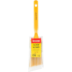 Wooster Q3208 1-1/2 Softip Nylon Angle Sash Paint Brush-1PK