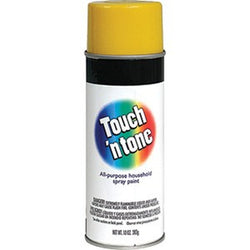 Derusto 55272830 12oz Canary Yellow Touch 'n Tone All Purpose Spray Paint-1PK LANC-467