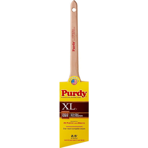 Purdy 144080325 2-1/2 Nylon/Polyester Med Stiff XL Dale Angular Paint Brush-1PK LANC-4756