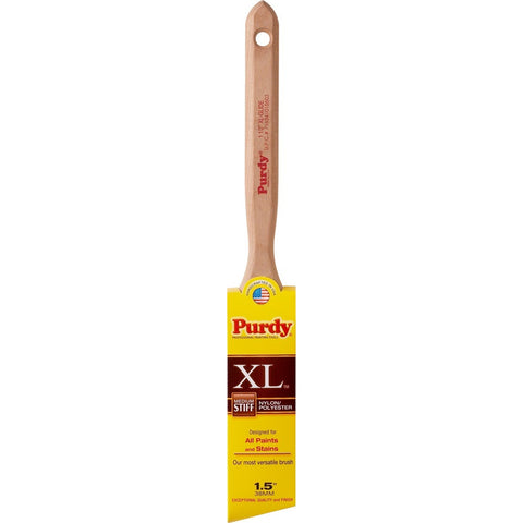 Purdy 144152315 1-1/2 Nylon/Polyester Med Stiff XL Glide Angular Trim Paint Brush-1PK LANC-4769