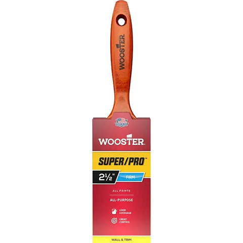 Wooster J4104 2-1/2 Super/Pro Ermine Firm Varnish Paint Brush-1PK