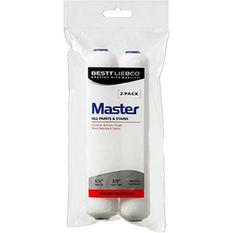 Bestt Liebco 559328000 6-1/2 x 3/8 Nap White Woven Mini Roller Covers (2pk) LANC-5891