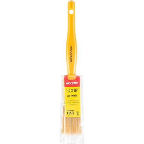 Wooster Q3108 1 Softip Nylon Flat Wall/Trim Paint Brush-1PK LANC-593
