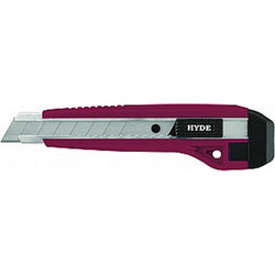 Hyde 42030 18mm 8pt Auto Lock Snap Off Blade Utility Knife w/ 3 Blades-1PK LANC-5999