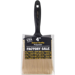 Wooster P3974 4 Factory Sale Polyester Wall Paint Brush-1PK