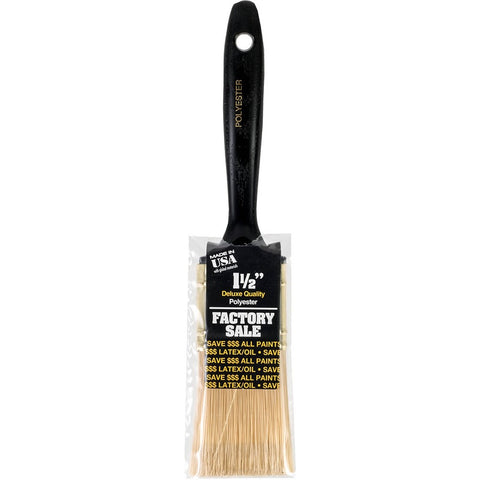 Wooster P3971 1-1/2 Factory Sale Polyester Wall Paint Brush-1PK LANC-622
