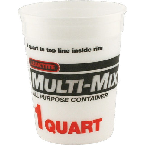 Leaktite 1044426 1 Qt Multi Mix Container-1PK LANC-6345