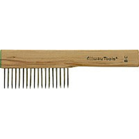 Allway BC Brush Comb Hardwood Handle-1PK LANC-6351