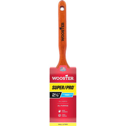 Wooster J4102 2-1/2 Super/Pro Badger Firm Flat Sash Paint Brush-1PK