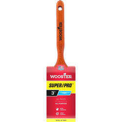 Wooster J4102 3 Super/Pro Badger Firm Flat Sash Paint Brush-1PK