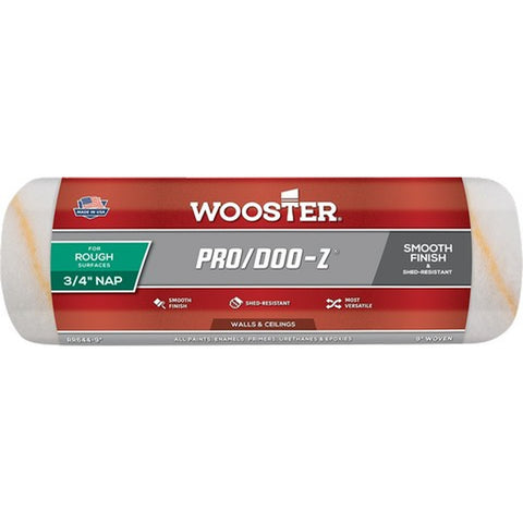 Wooster RR644 9 x 3/4 Nap Pro/Doo-Z Roller Cover-1PK