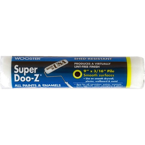 Wooster R206 9 x 3/16 Nap Super Doo-Z Roller Cover-1PK LANC-749