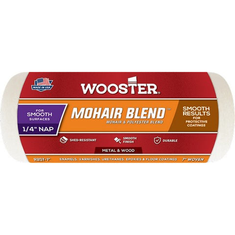 Wooster R207 7 x 1/4 Nap Mohair Blend Roller Cover-1PK LANC-750
