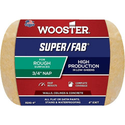Wooster R241 4 x 3/4 Nap Super/Fab Roller Cover-1PK