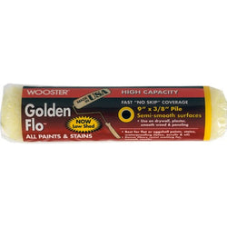 Wooster RR660 9 x 3/8 Nap Golden Flo Roller Cover-1PK