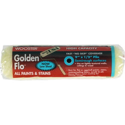 Wooster RR661 9 x 1/2 Nap Golden Flo Roller Cover-1PK