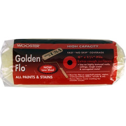 Wooster RR664 9 x 1-1/4 Nap Golden Flo Roller Cover-1PK