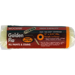 Wooster RR662 9 x 3/4 Nap Golden Flo Roller Cover-1PK