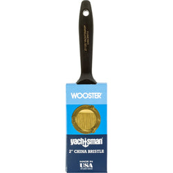 Wooster Z1120 2 Yachtsman White China Firm Bristle Flat Varnish Paint Brush-1PK