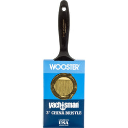 Wooster Z1120 3 Yachtsman White China Firm Bristle Flat Varnish Paint Brush-1PK